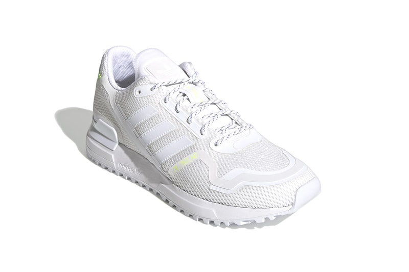 adidas Originals ZX 750 HD Cloud White Signal Green Release Footwear Trefoil sneakers kicks style hypebeast trainers german sports shoes 
