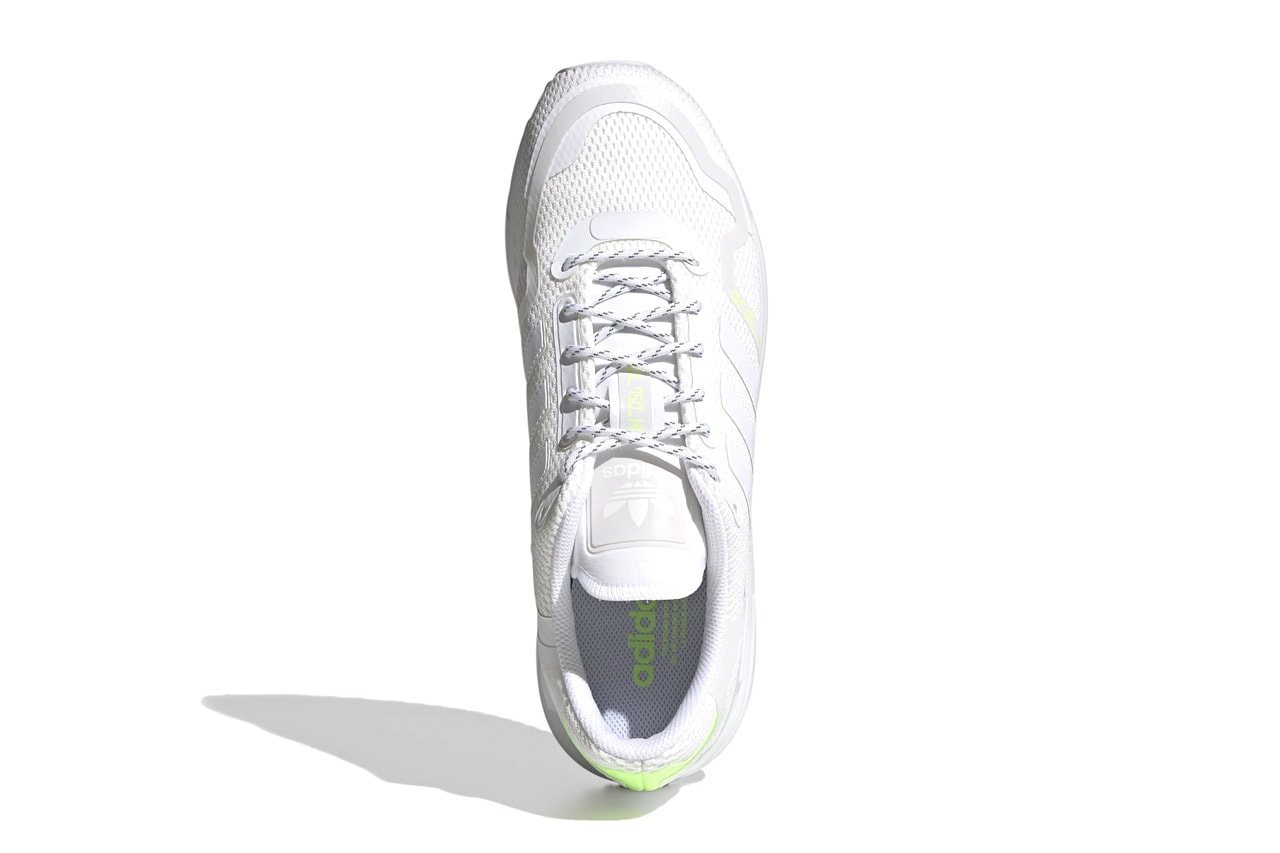 adidas Originals ZX 750 HD Cloud White Signal Green Release Footwear Trefoil sneakers kicks style hypebeast trainers german sports shoes 