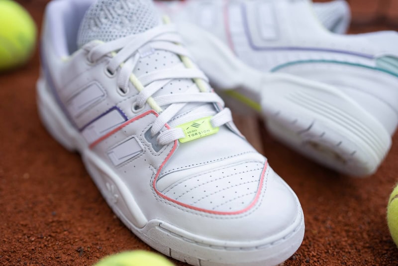 adidas originals torsion comp tennis shoes crystal white yellow purple pink tint release date info photos price store list