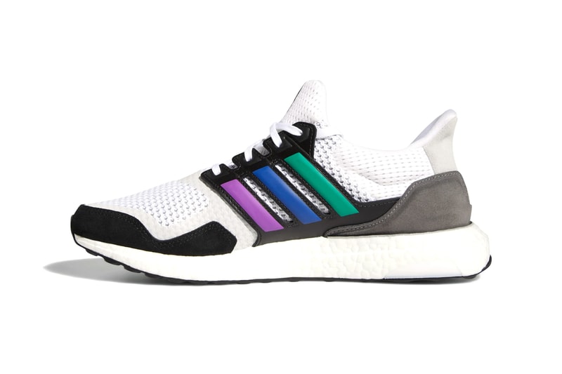 adidas ultraboost s and l pride 2020 cloud white core black gold metallic rainbow stripes yellow orange red blue purple green FY5347 release date info photos price