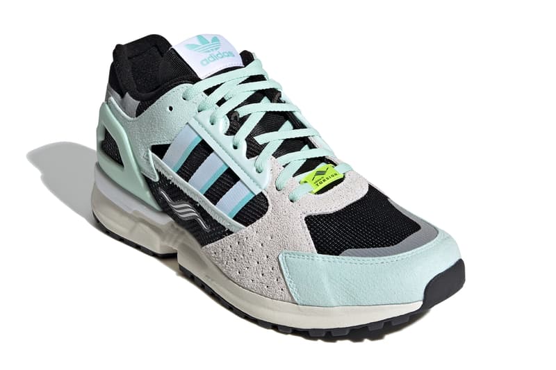 adidas originals zx10000 C dash green clear aqua core black tan FV3324 release date info photos price store list