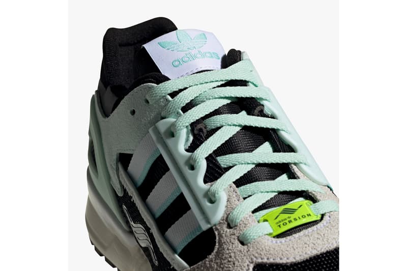 adidas originals zx10000 C dash green clear aqua core black tan FV3324 release date info photos price store list