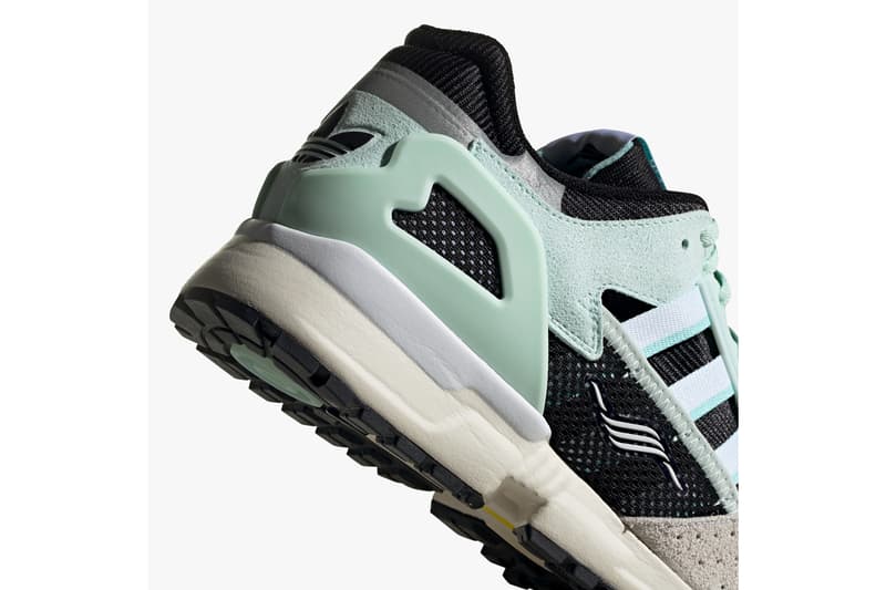 adidas originals zx10000 C dash green clear aqua core black tan FV3324 release date info photos price store list