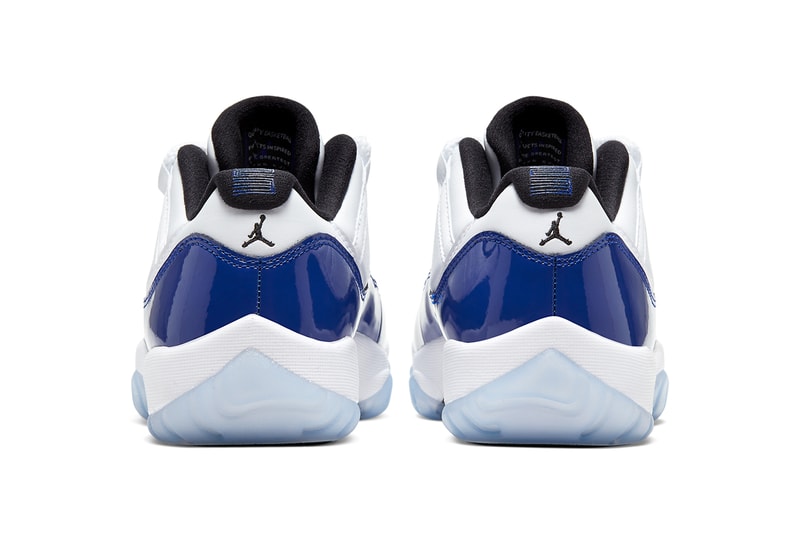 air jordan brand 11 low concord sketch tinker hatfield AH7860 100 official release date info photos price store list