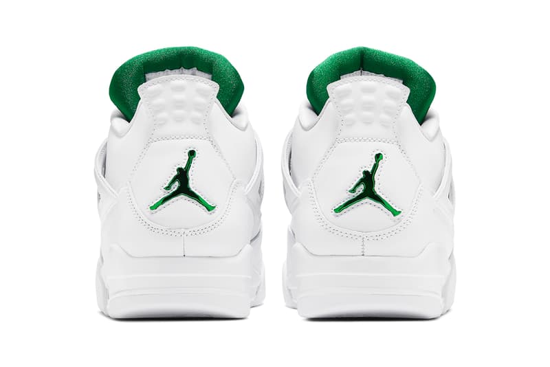 air jordan brand 4 white metallic silver pine green CT8527 113 release date info photos price store list