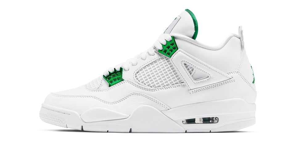 Jordan retro 4 metallic green Clearance