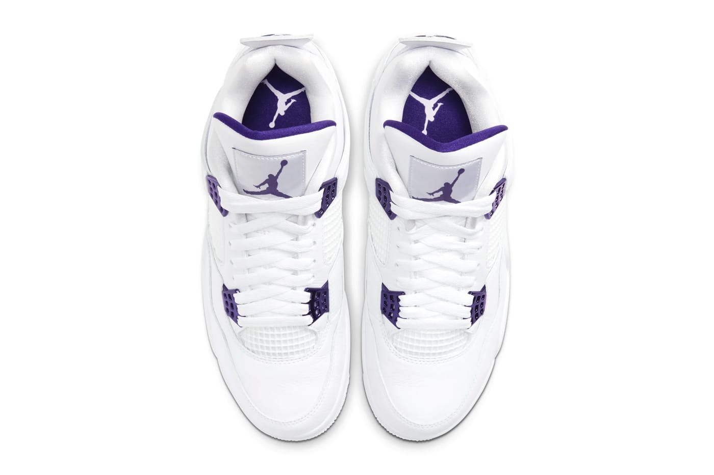 purple 4s jordans