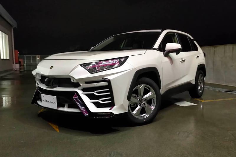 Albermo's XR51 Body Kit Turns the Toyota RAV4 Into a Lamborghini Urus