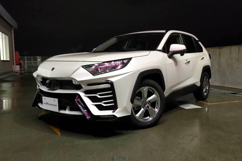 Albermo's Toyota RAV4 Lamborghini Urus Body Kit caesar japanese car manufacturer release info xr51 