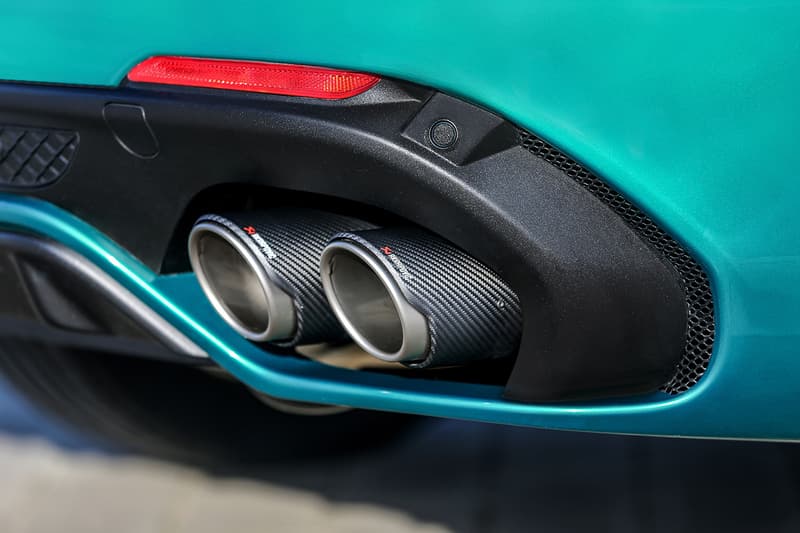 Alfa Romeo Giulia and Stelvio QF Montreal Green paint job europe exclusive fiat 2020 2021 SUV four-door sedan