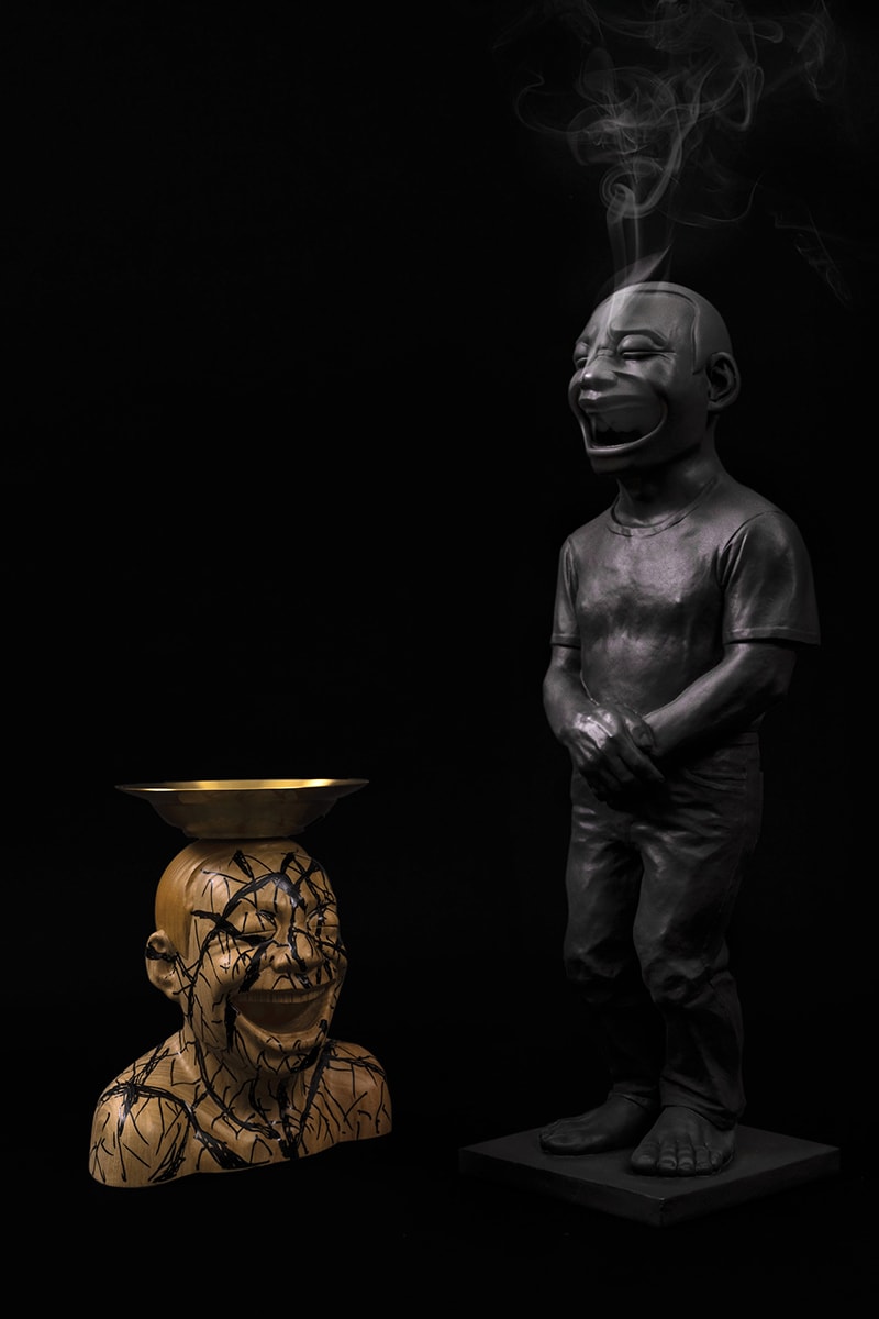 AllRightsReserved MEET YueMinjun PROJECT Announcement Release info date Genesis Bronze Incense Chamber