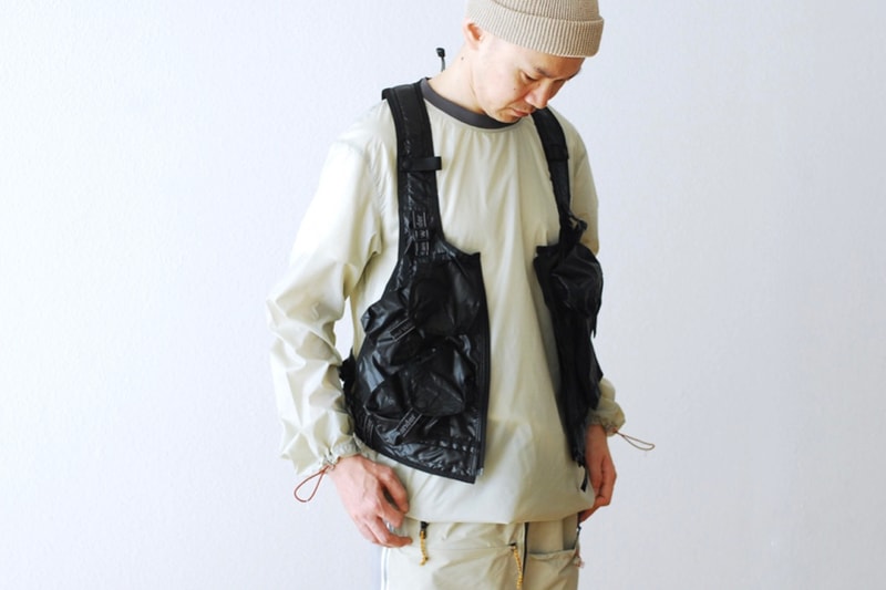 and wander Utility Pocket Vest menswear streetwear spring summer 2020 collection technical outdoor Japanese brand