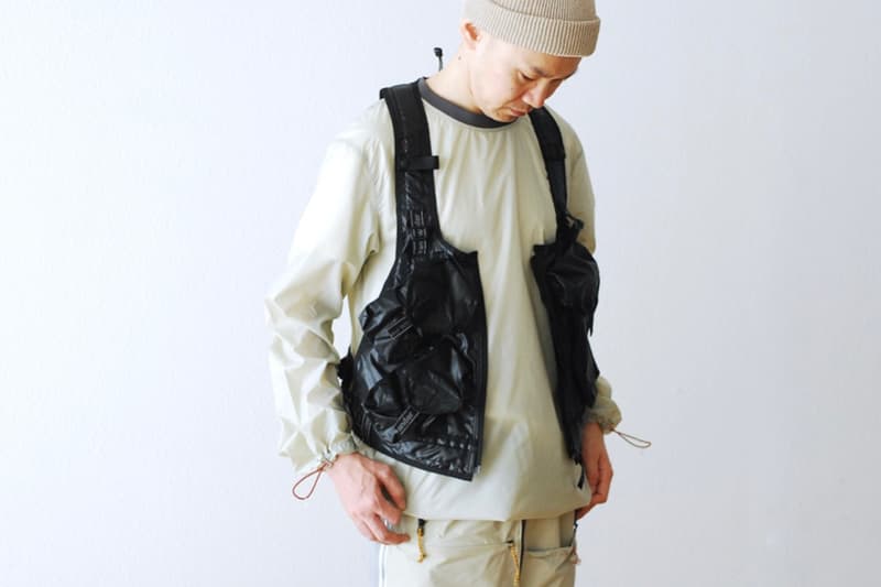and wander Utility Pocket Vest menswear streetwear spring summer 2020 collection technical outdoor Japanese brand