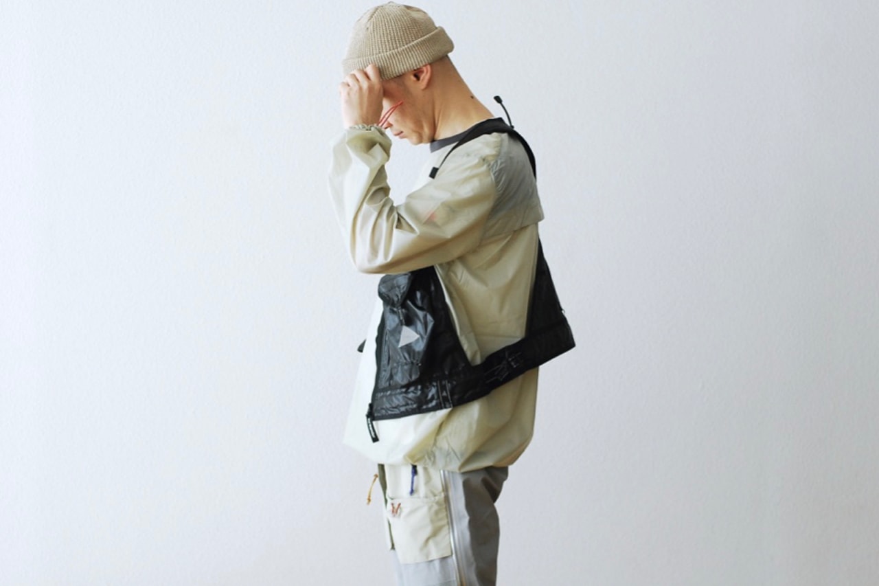 and wander Utility Pocket Vest menswear streetwear spring summer 2020 collection technical outdoor Japanese brand