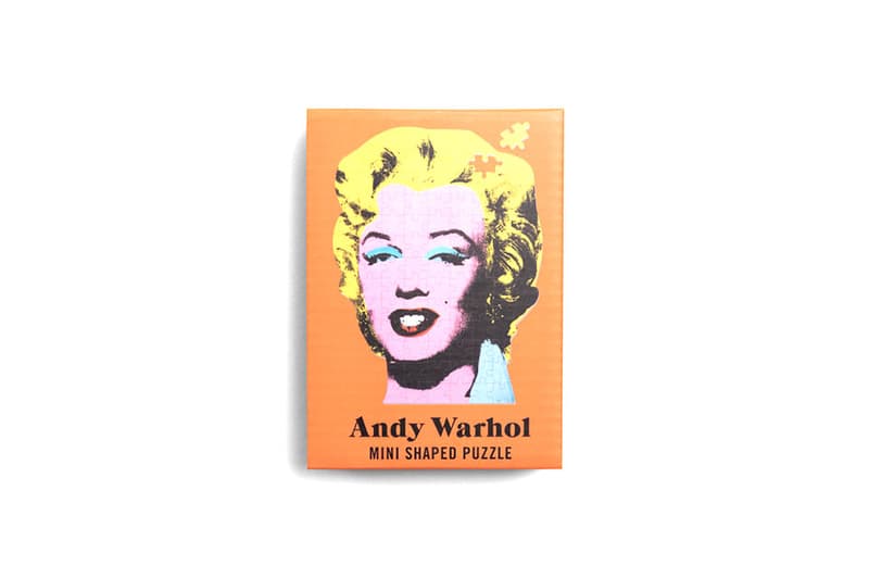 Andy Warhol's Puzzle Three-Pack Marilyn Campbell's Soup Can Banana Modern Artist New York Uncrate puzzles home design 