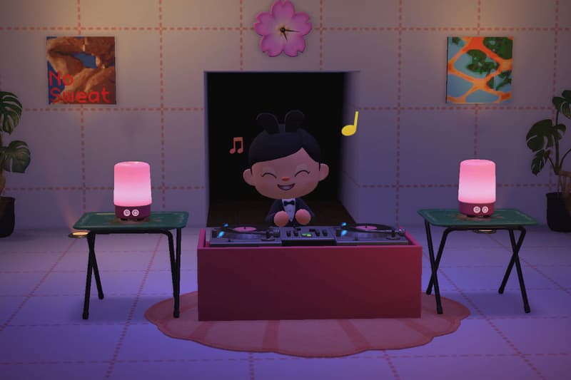 animal crossing painting exhibition Lothlorien Island txtbooks artworks