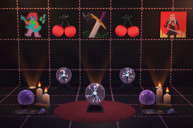 animal crossing painting exhibition Lothlorien Island txtbooks artworks