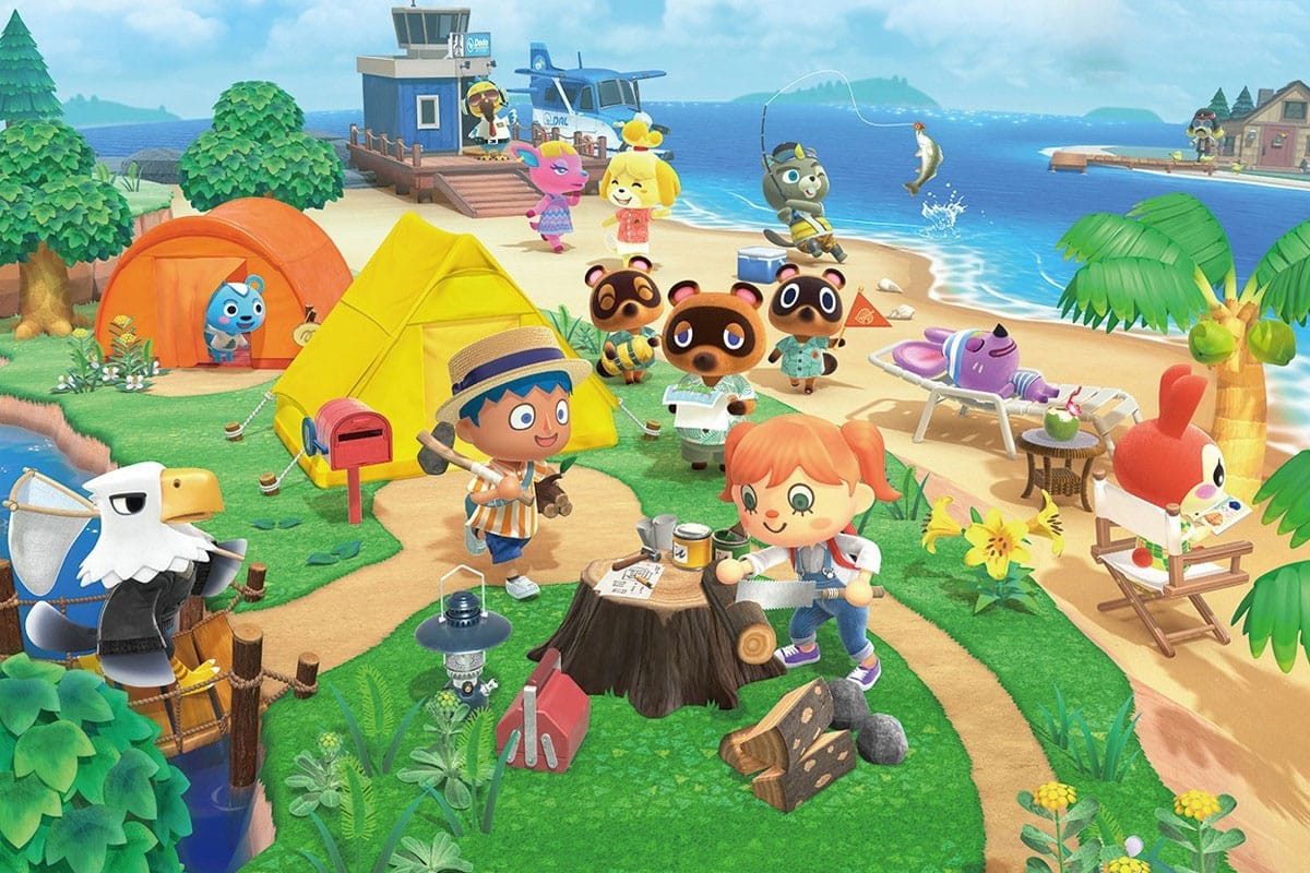 animal crossing switch video