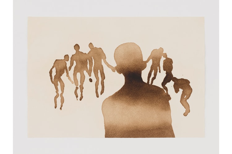 This 'Together' Print Was Made Using a Single Puddle of Coffee