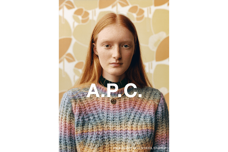 A.P.C. Fall/Winter 2020 Campaign Collection Release Information Jean Touitou Suzanne Kolle Julie Grève Photography Images FW20 Mens Womens Clothes Accessories Drops