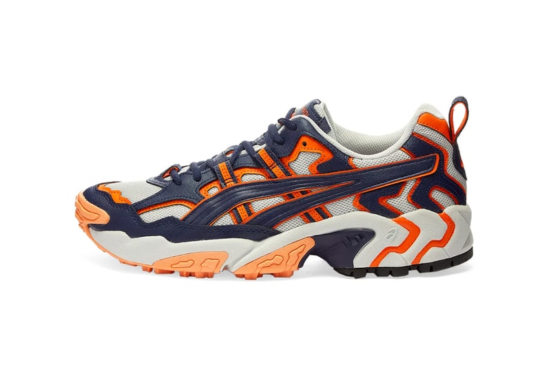 asics gel nandi og blue orange trail runner release date info photos price store list 20th anniversary