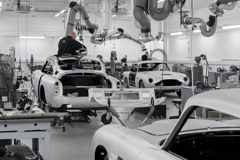 Aston Martin DB5 'Goldfinger' Continuation 55 Year Hiatus New Build Custom 25 Units Limited Edition 'James Bond' 'Goldfinger' Smoke Screen Triple License Plates Machine Guns
