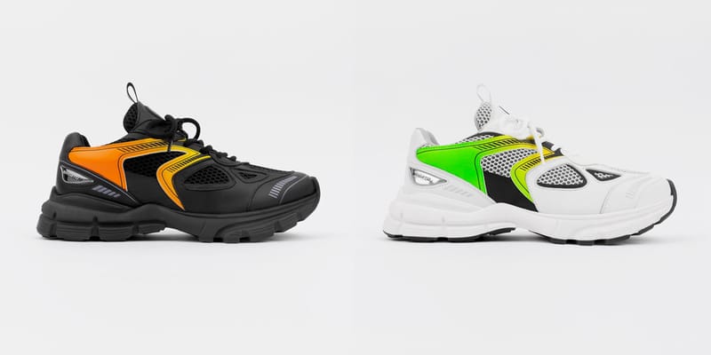 axel arigato marathon runner orange