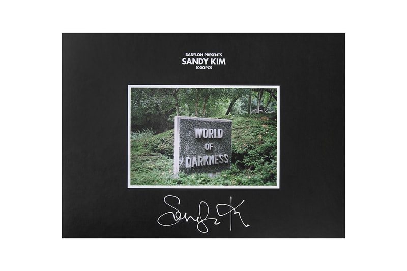 Babylon LA x Sandy Kim "World of Darkness" Puzzle Release info artist puzzle series drop date details limited edition 100 1,000 pieces