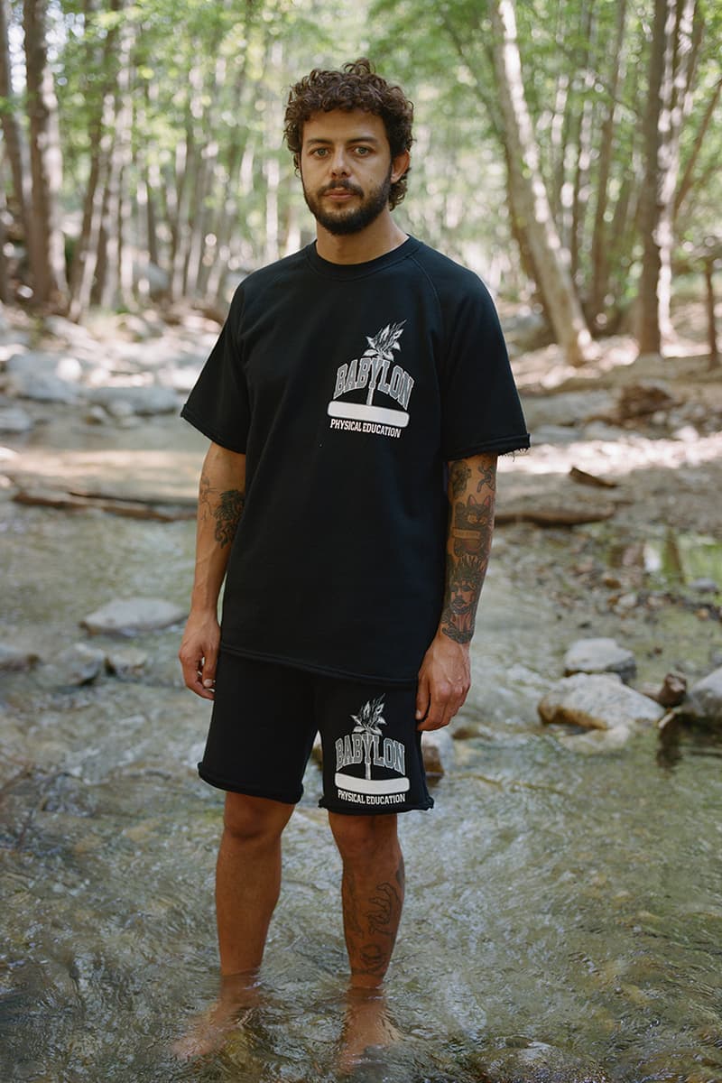 Babylon LA Summer 2020 Collection Lookbook Austin Duran Photography Los Angeles Lee Spielman Garrett Stevenson Release Information Drop Date Hoodies T-Shirts Graphics