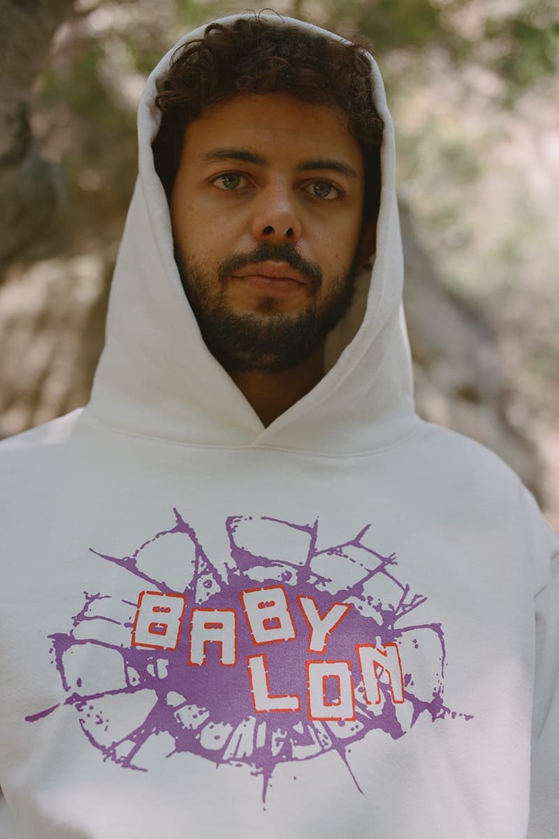 Babylon LA Summer 2020 Collection Lookbook Austin Duran Photography Los Angeles Lee Spielman Garrett Stevenson Release Information Drop Date Hoodies T-Shirts Graphics