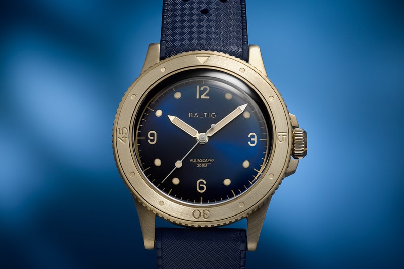Baltic Aquascaphe CuAl Bronze Release watches Paris Miyota Movement Dive Watch Microbrands watches wristwatches style mechanical 