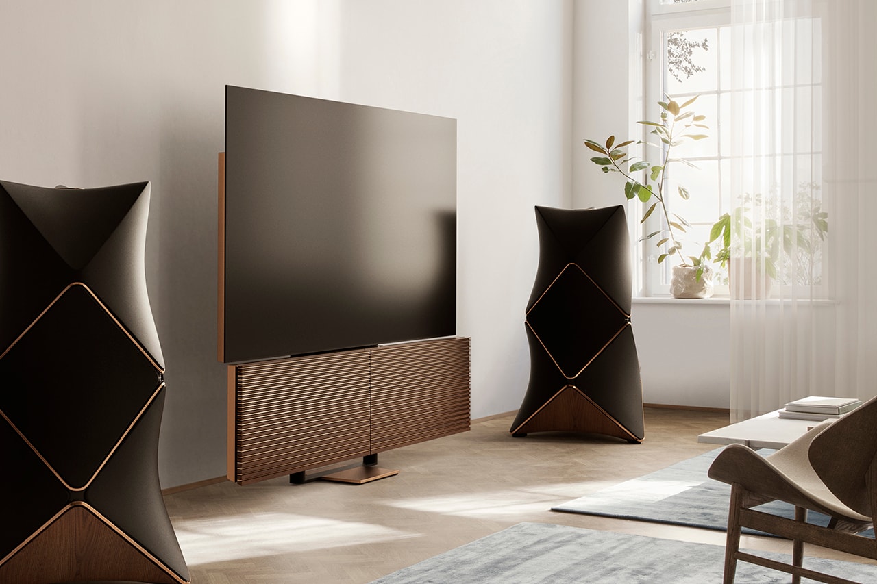 Bang & Olufsen Beovision Harmony 88-inch TV $49,000 USD Luxury Cinematic Experience Lounge Home Cinema Television OLED 8K ScreensLG Electronics 