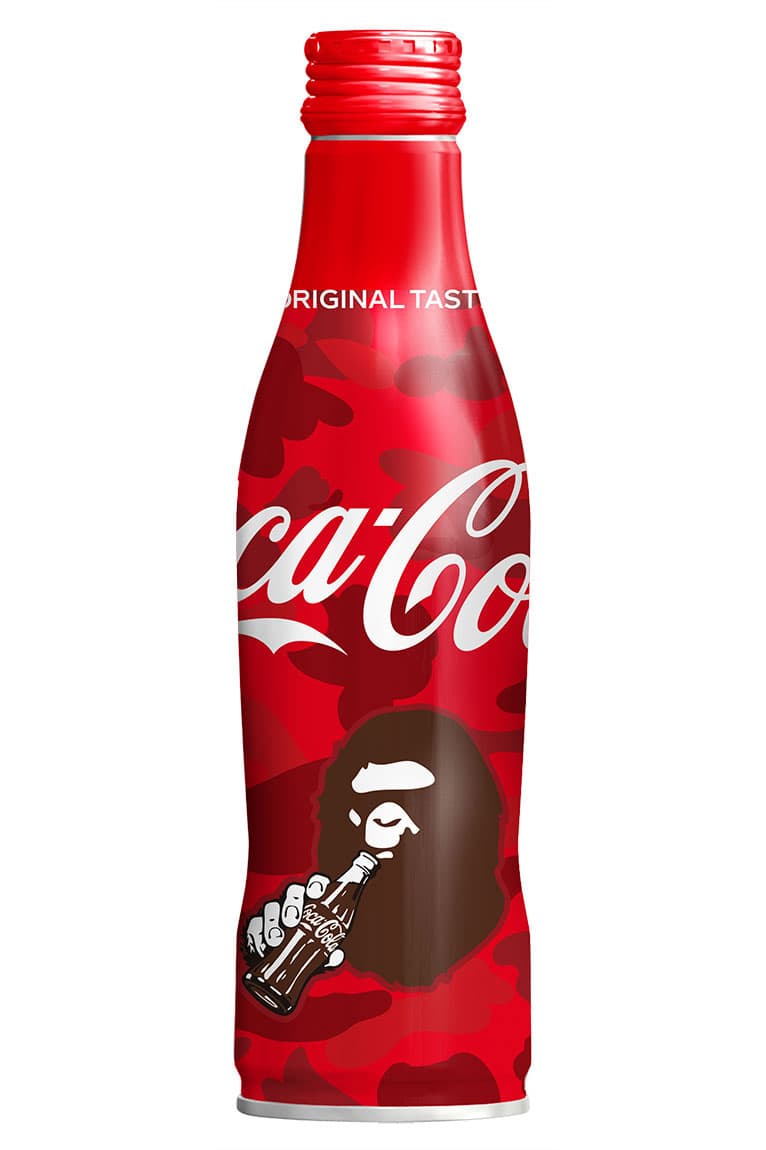 BAPE x Coca-Cola Summer 2020 Bottle Collaboration ss20 ape head baby milo japan