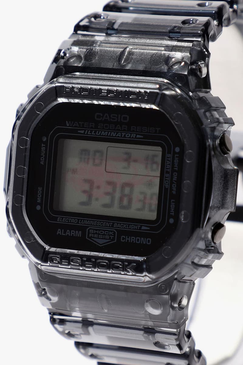 BEAMS BPR, Boy x G-SHOCK DW-5600, GMN-691 watches spring summer 2020 collaboration timepieces mini exclusive 5600BEAMS20-8JR GMN-691 june july release date japan