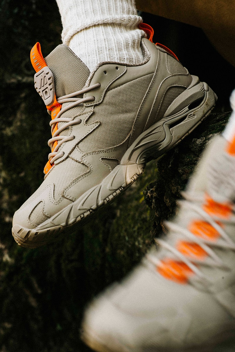 BEAMS x Mizuno Wave Rider 10 "Wood Ash/Wood Ash/Flame Orange" Sneaker Release Information Closer Look Wider Drop Date Japan Tokyo Hanon Shop 