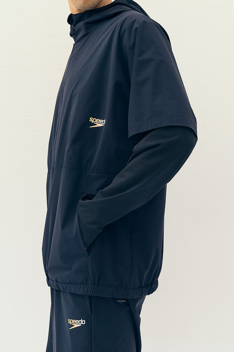 Speedo BEAUTY and YOUTH Capsule spring summer 2020 collection menswear streetwear athletic sportswear lzr cordura fabric bag t shirt hoodie shorts anorak