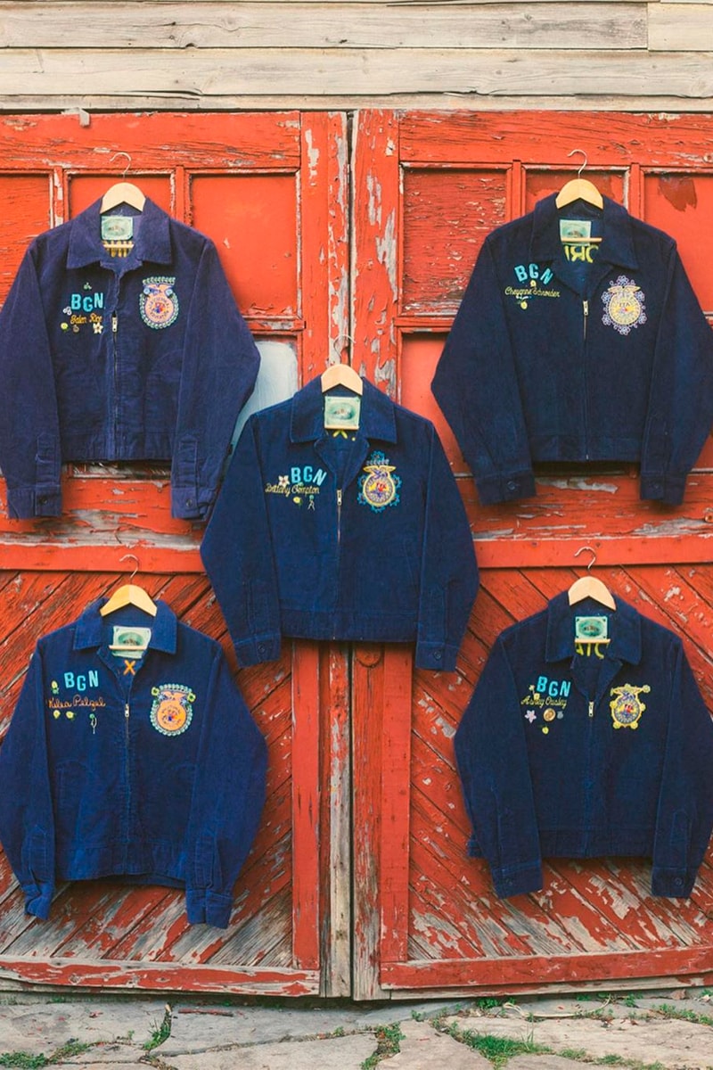 bentgablenits 1928 Corduroy FFA Farmers Jacket Release Blue Info Future Farmers of America Buy Price