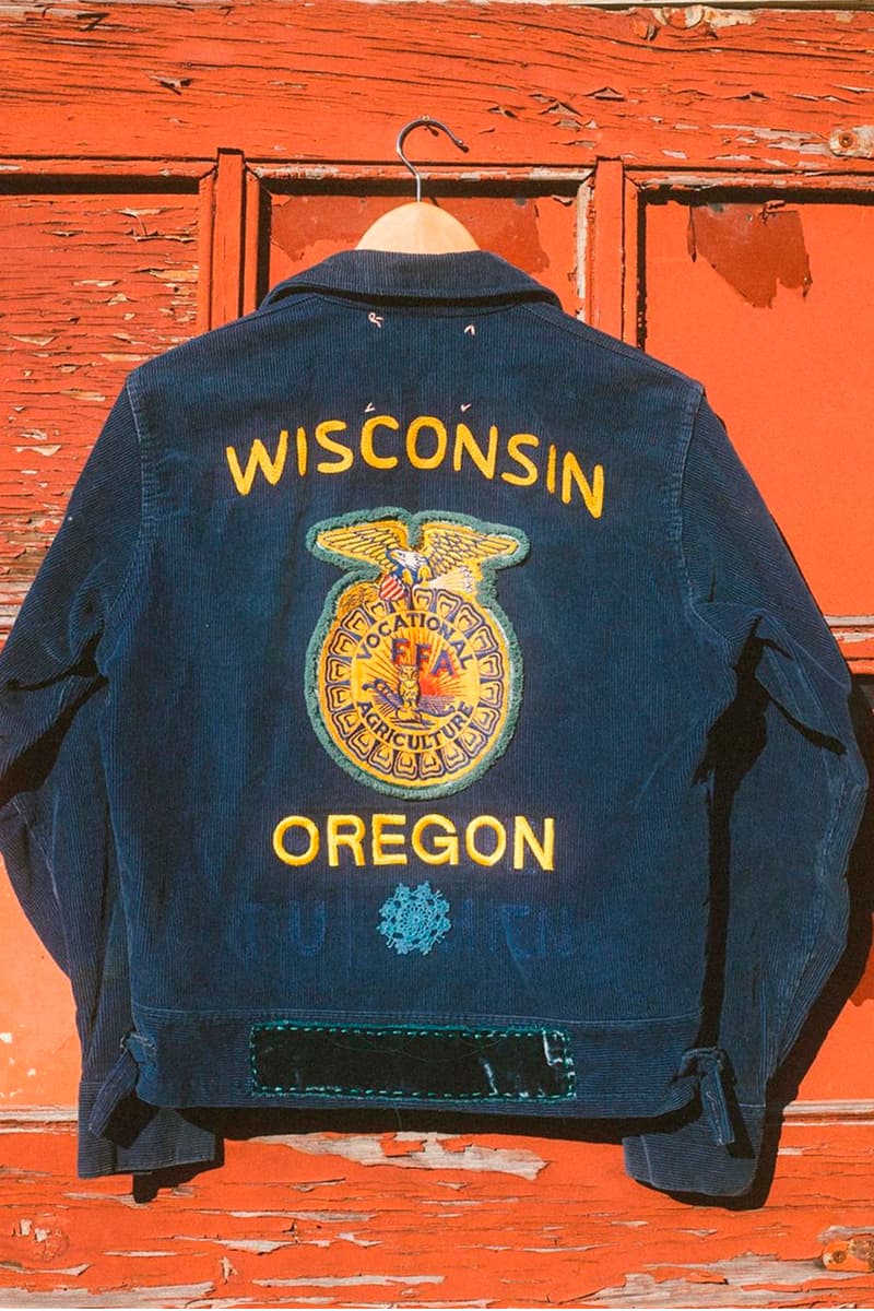 bentgablenits 1928 Corduroy FFA Farmers Jacket Release Blue Info Future Farmers of America Buy Price