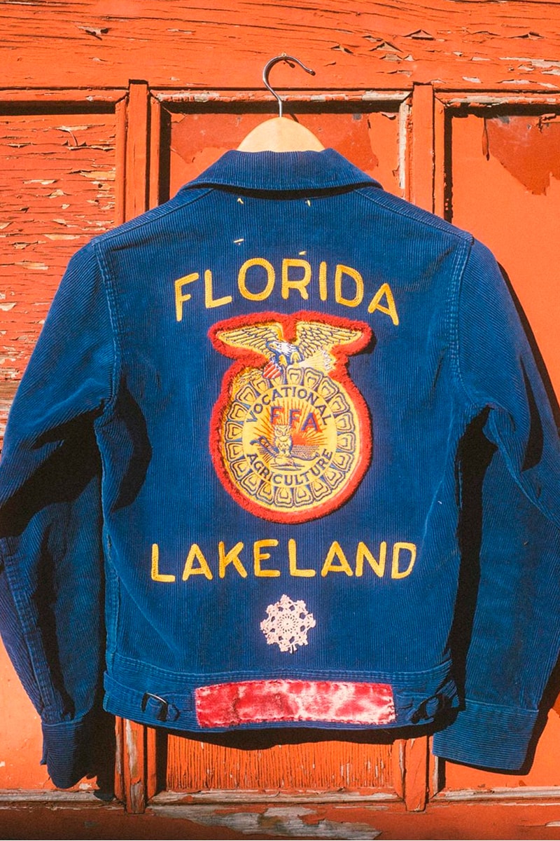 bentgablenits 1928 Corduroy FFA Farmers Jacket Release Blue Info Future Farmers of America Buy Price