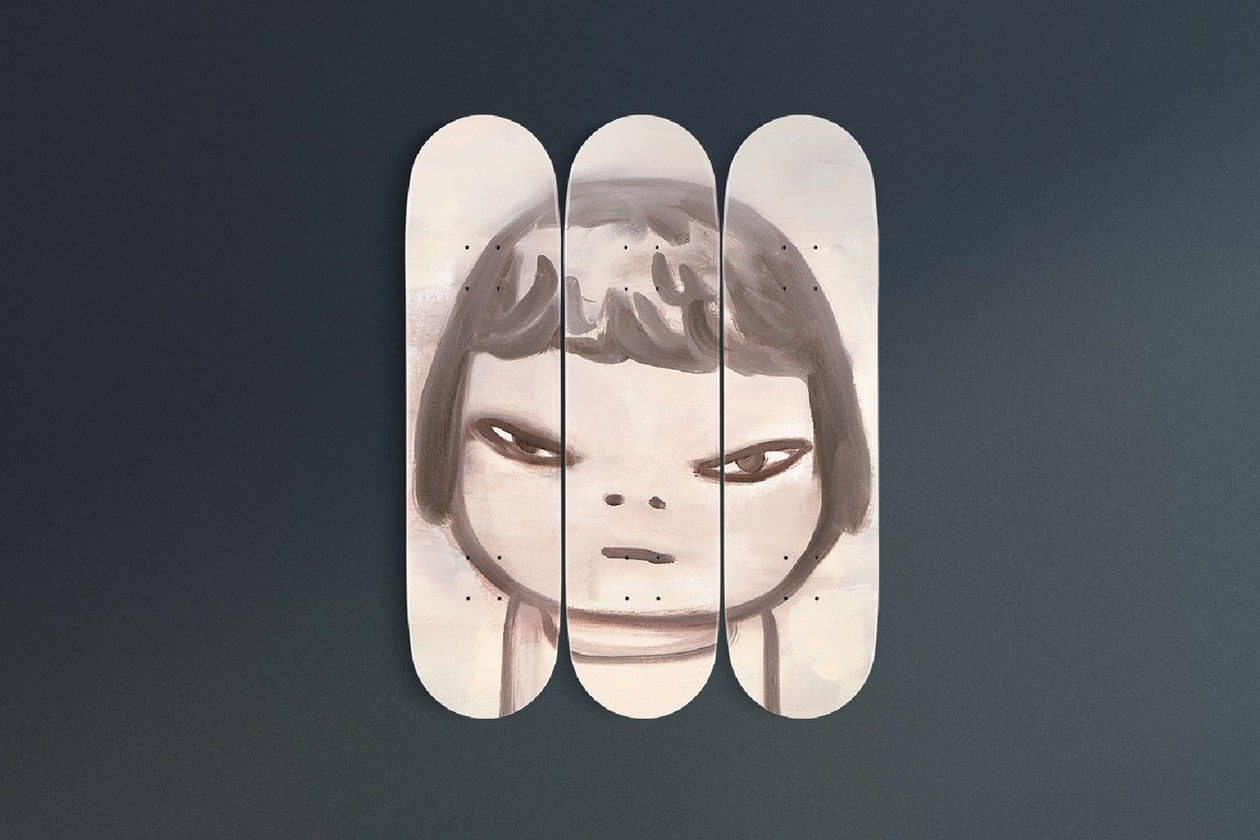 Best Artworks Releasing May 2020 Week 3 Yoshitomo Nara Skate Deck 'Untitled' Time-Limited Edition APPortfolio Philip Colbert 'HUNT' Sculpture KRINK NYC Rug Mat Spring/Summer 2020 Kojiro Matsumoto  Print Robert Del Naja