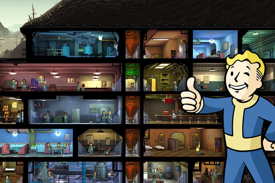 Bethesda 'Fallout Shelter' Tesla Arcade In-Car Video Game New 2020.20 Software Update