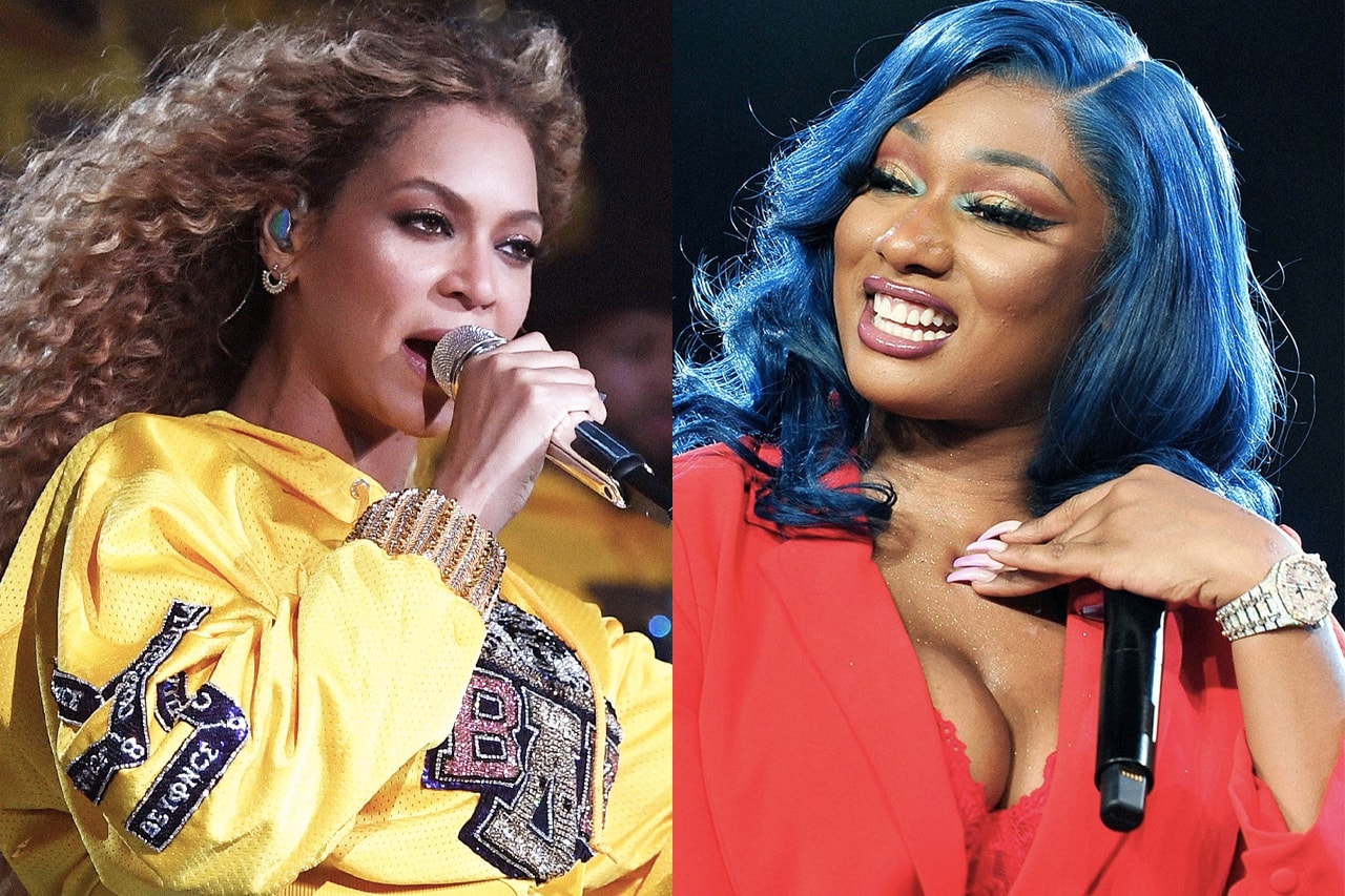 Doja Cat, Nicki Minaj, Beyoncé & Megan Thee Stallion Dominate Billboard Hot 100 News Charts Music Girl Female Rappers Record Breaking Top 1 Top 2 No. One "Say So" Remix "Savage"