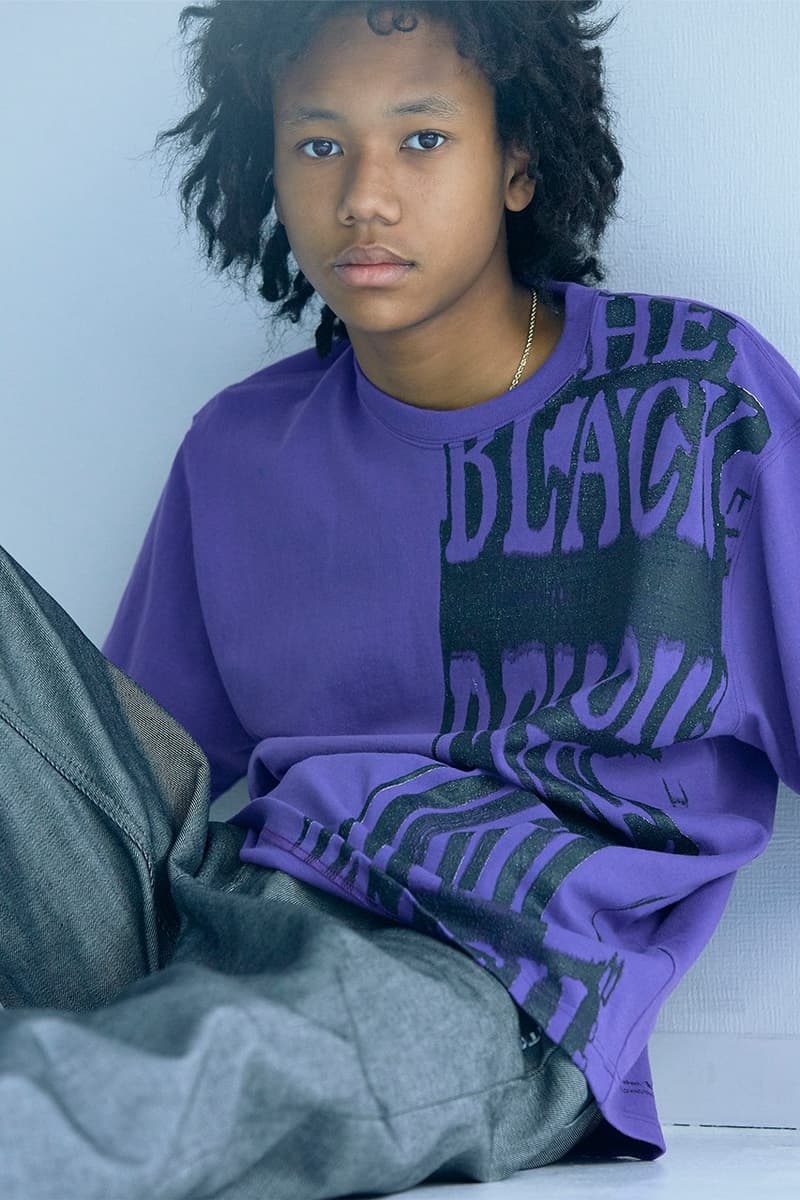 Blackeyepatch x LHP Exclusive Capsule Lookbook fashion streetwear shirts tees models Tokyo Japan lookbooks hypebeast