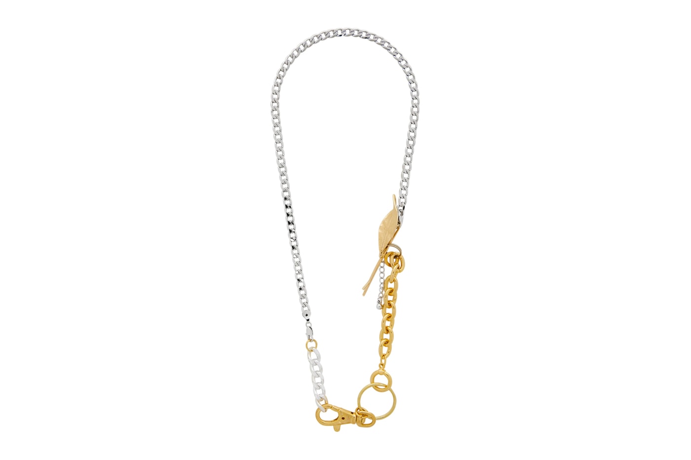 BLESS Materialmix Bracelet Hairpin Necklace Release Info Buy Price Gold Silver SSENSE