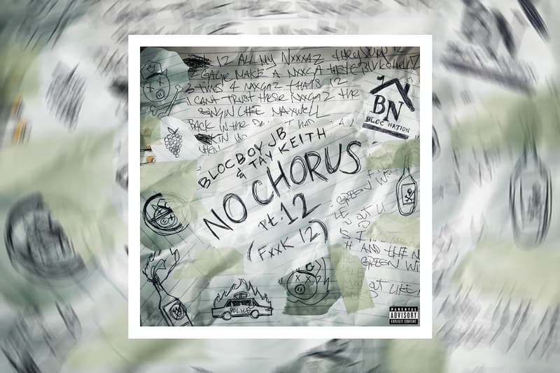 BlocBoy JB featuring Tay Keith No Chorus Pt 12 Rap Atlanta James Lee Baker Memphis stream spotify hip hop