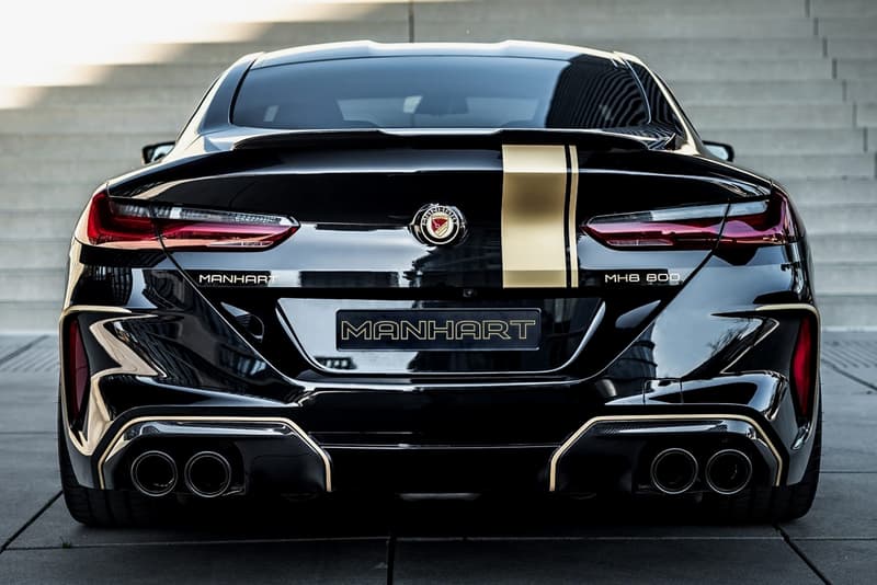 BMW M8 Competition MANHART MH8 800 Supercar First Look Luxury Coupe Most Powerful Ever 0-62 MPH 2.6 Seconds Fast Cars Tuner Tuned Custom German Automotive Engineering V8 812 BHP