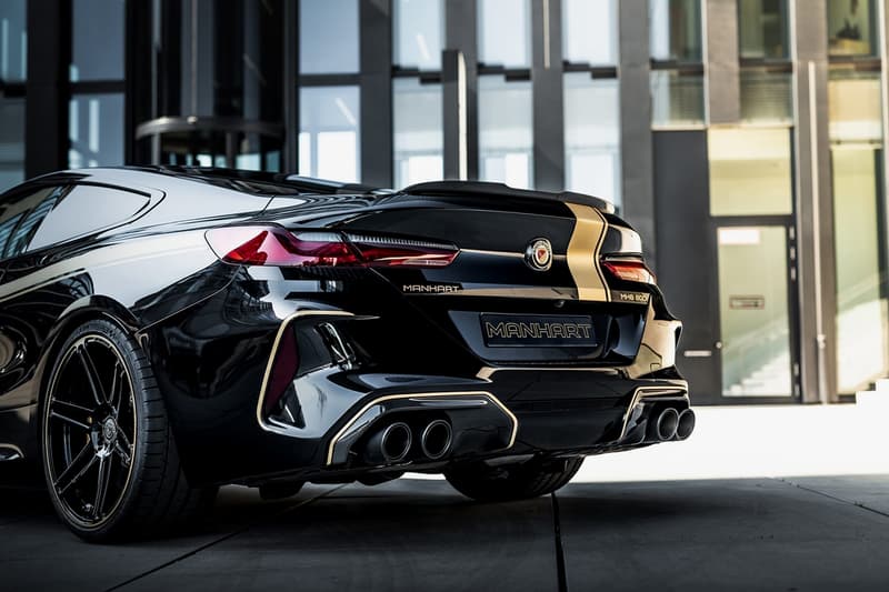 BMW M8 Competition MANHART MH8 800 Supercar First Look Luxury Coupe Most Powerful Ever 0-62 MPH 2.6 Seconds Fast Cars Tuner Tuned Custom German Automotive Engineering V8 812 BHP