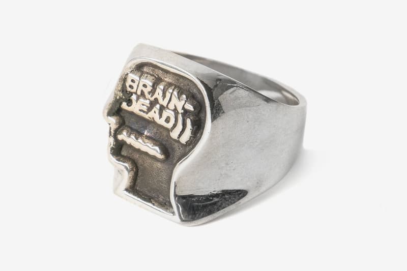 Brain Dead x Jason Le Compte Enamel Ring Venice Vitreous Enamel Silver Jewelry rings Kyle Ng Accessories
