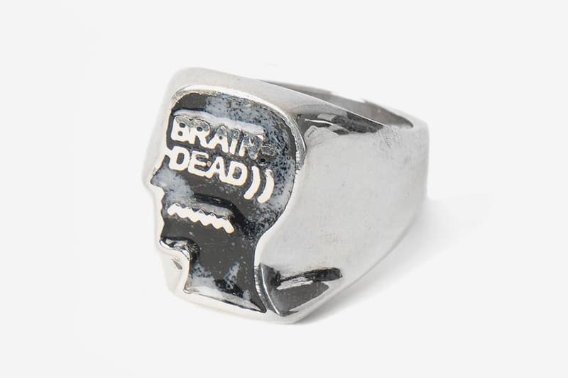 Brain Dead x Jason Le Compte Enamel Ring Venice Vitreous Enamel Silver Jewelry rings Kyle Ng Accessories 