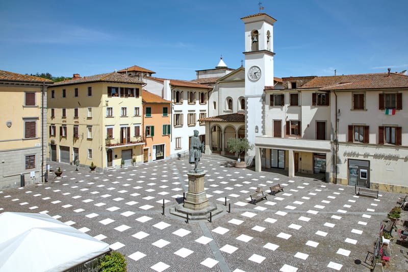 Caret Studio Encourages Social Distancing With Grid-Like 'Stodistante' Public Installation